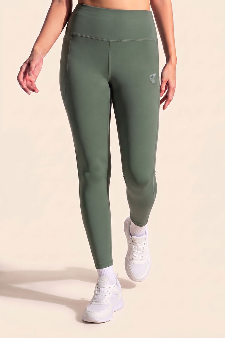 Zelocity Quick Dry Gym Leggings - Four clover leaf — image 2